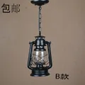 Tieyi – lampe de chevet rustique en fer forgé style américain lanterne kerosene à la mode