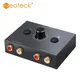 Neoteck-Commutateur audio stéréo bidirectionnel portable 2x1/1x2 L/R commutateur audio stéréo RCA
