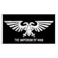 Bannières de Décoration d'Extérieur 90x150cm 3x5 Pieds pour ixà Domicile The Imperium of Man