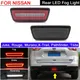 Enquêter antibrouillard arrière à LED feux de freinage arrière feu de recul Nissan Juke Rouge