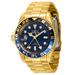 Invicta Pro Diver Left-Handed Swiss Ronda 515.24H Caliber Men's Watch - 42mm Gold (43964)