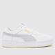 PUMA ca pro trainers in white & grey