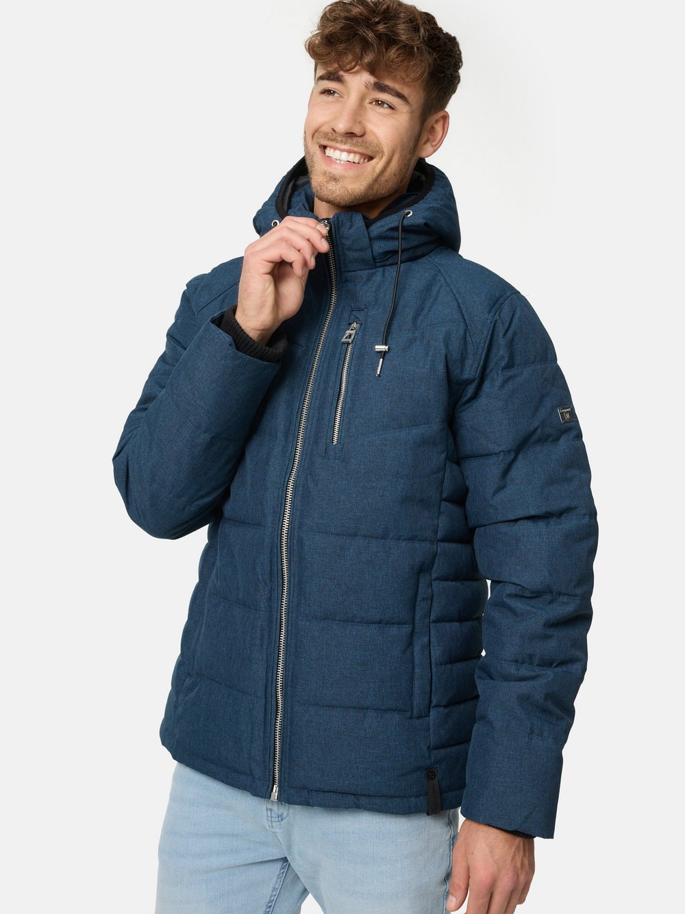 Indicode Jacke Herren marine, XL
