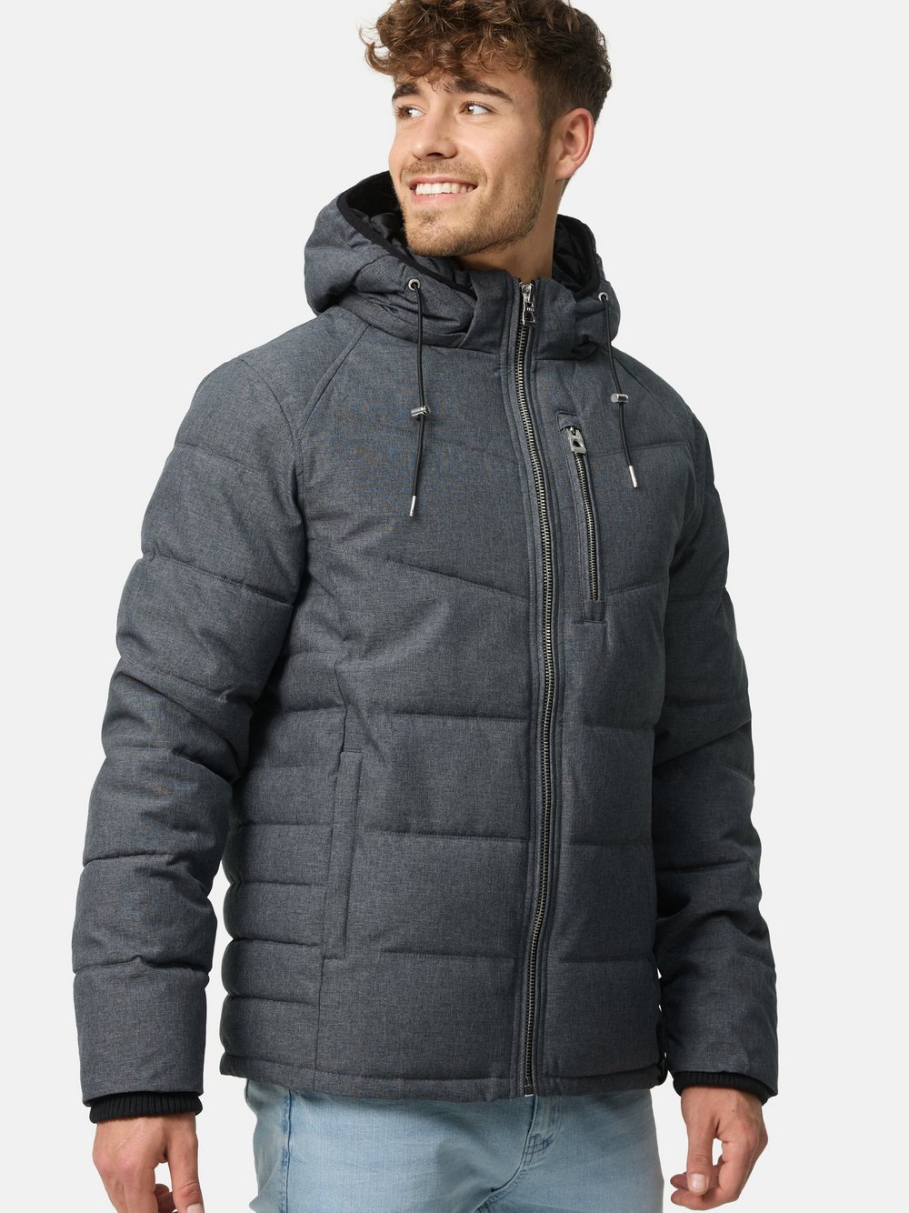 Indicode Jacke Herren schwarz, S