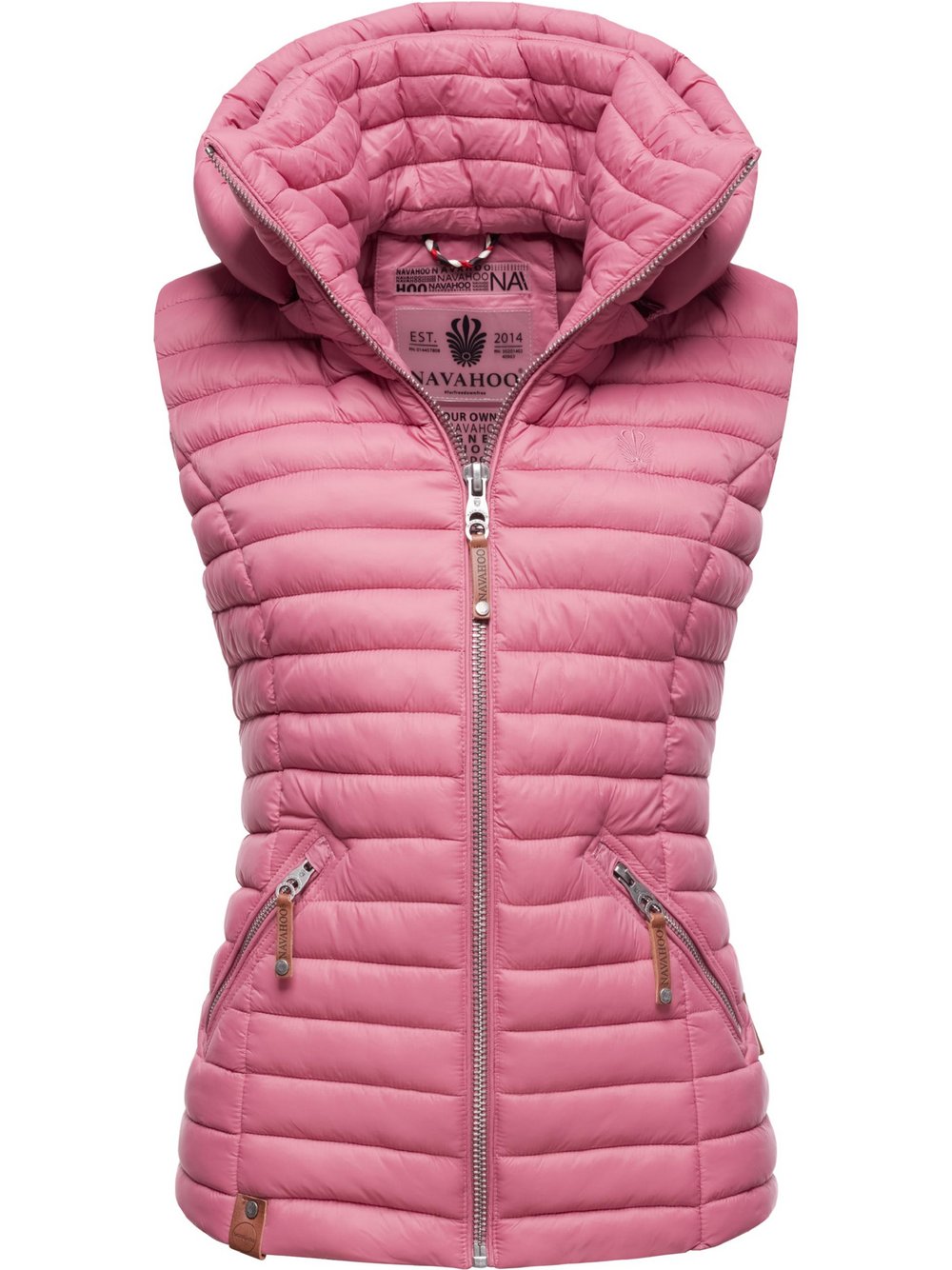 Navahoo Steppweste Damen himbeer, XS