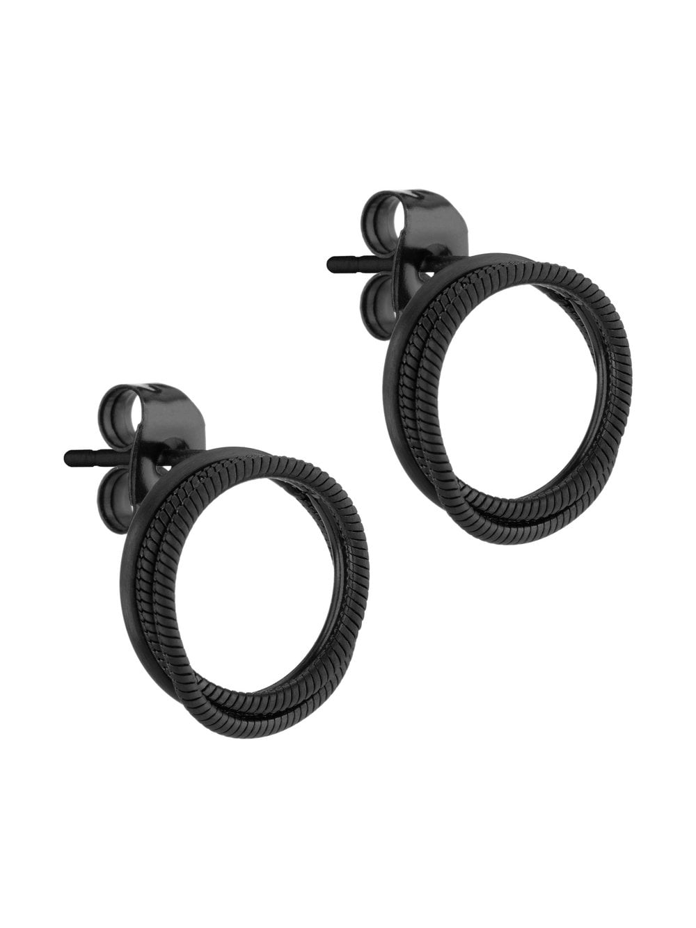 Liebeskind Berlin Ohrringe The Sleek Damen schwarz, ONE SIZE Image