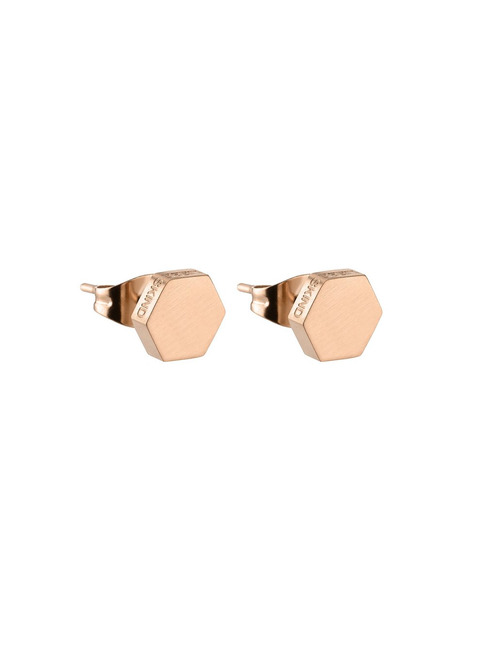 Liebeskind Berlin Ohrringe The Iconic Geometric Damen roségold, ONE SIZE Image