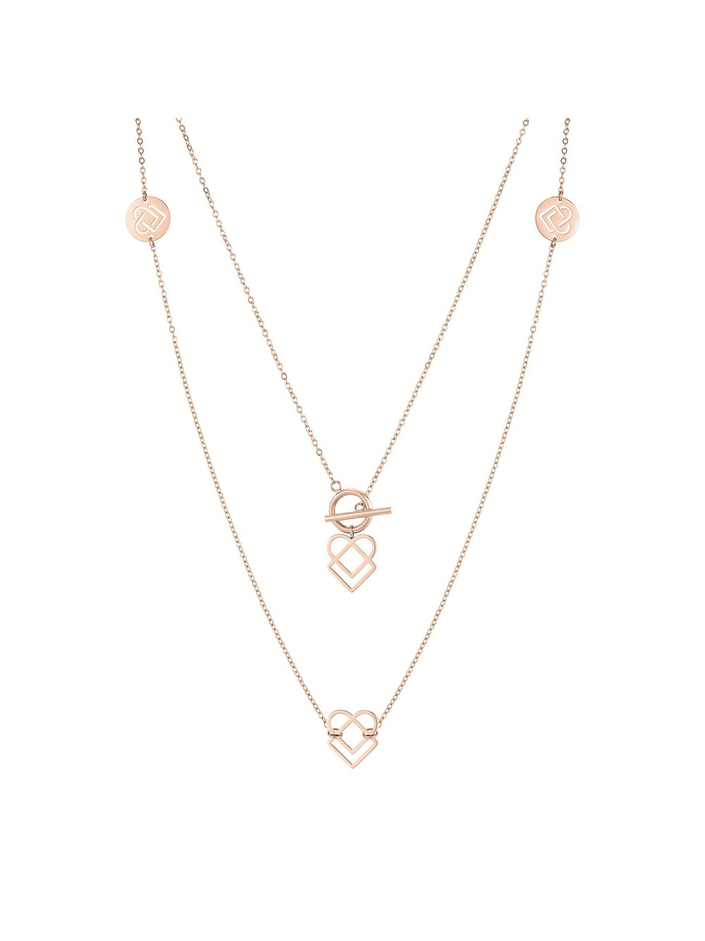 Liebeskind Berlin Halskette Damen roségold, ONE SIZE Image