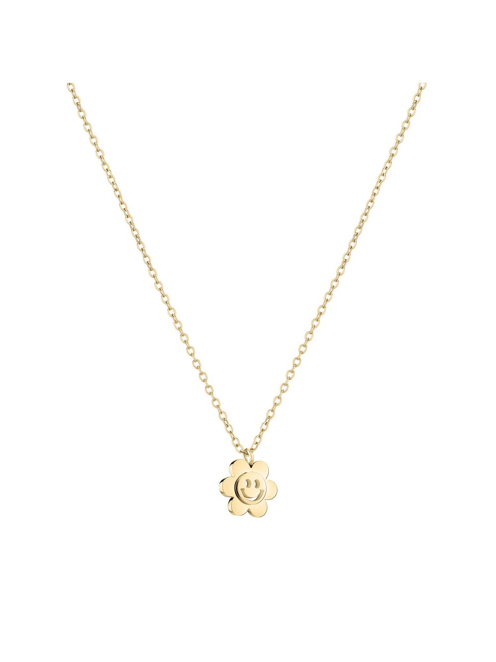 Cool Time Kette The Cool Smiley Mädchen gold, ONE SIZE Image