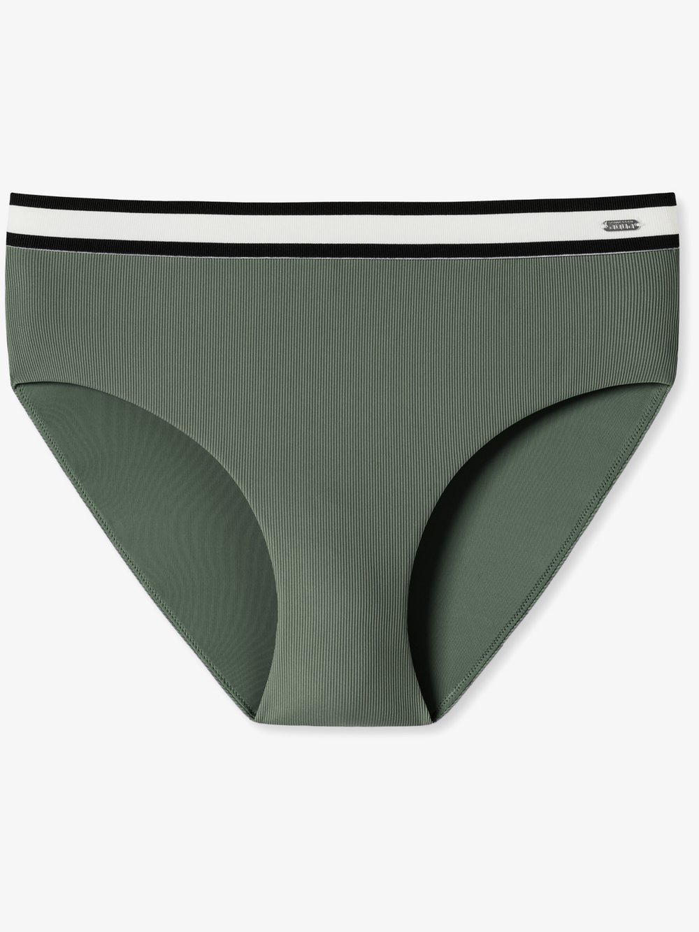 Schiesser Bikini-Hose Damen khaki, XS Image