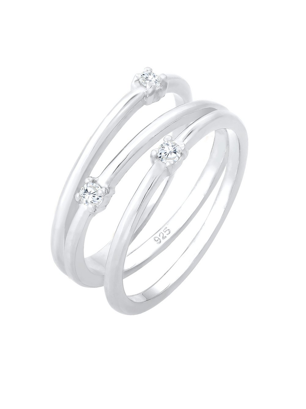 Elli Ring Damen silber, 56 Image