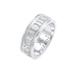 KUZZOI Ring Herren silber, 58