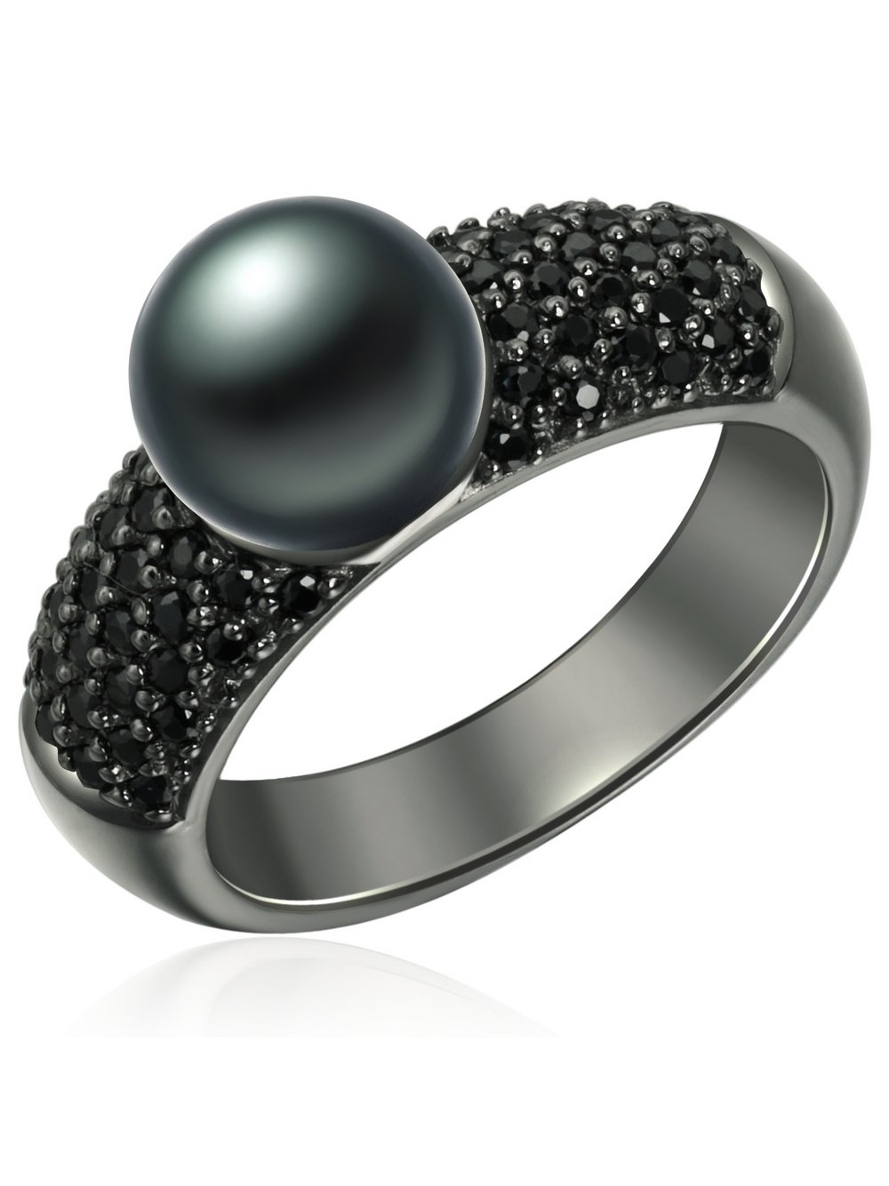 Valero Pearls Ring Damen schwarz, 52 Image