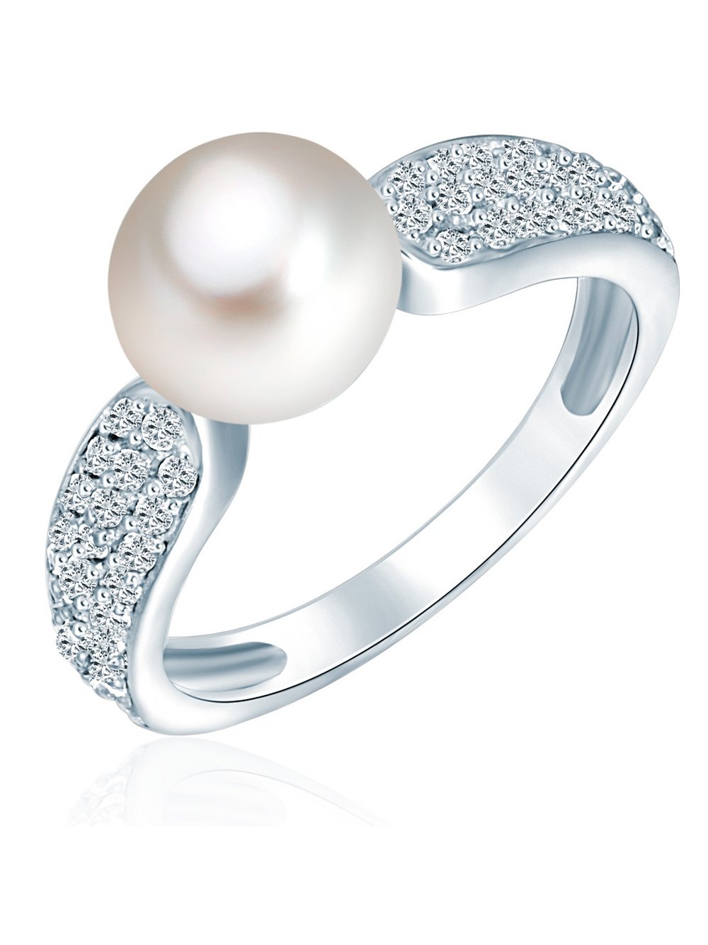 Valero Pearls Ring Damen silber, 50 Image