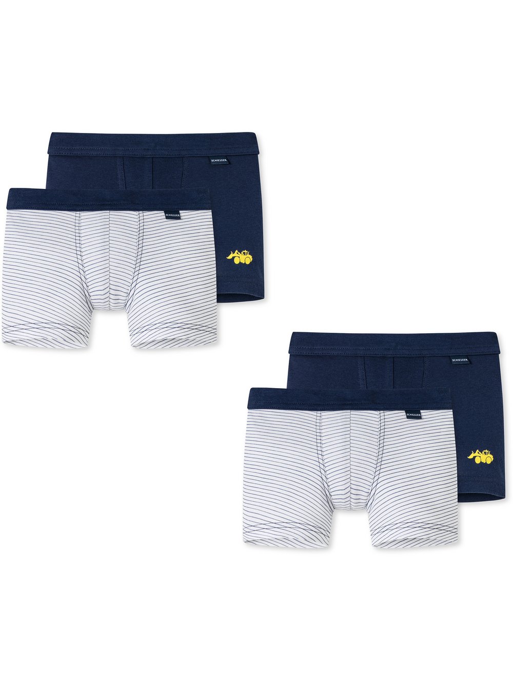 Schiesser Boxer Jungen blau, 128 Image