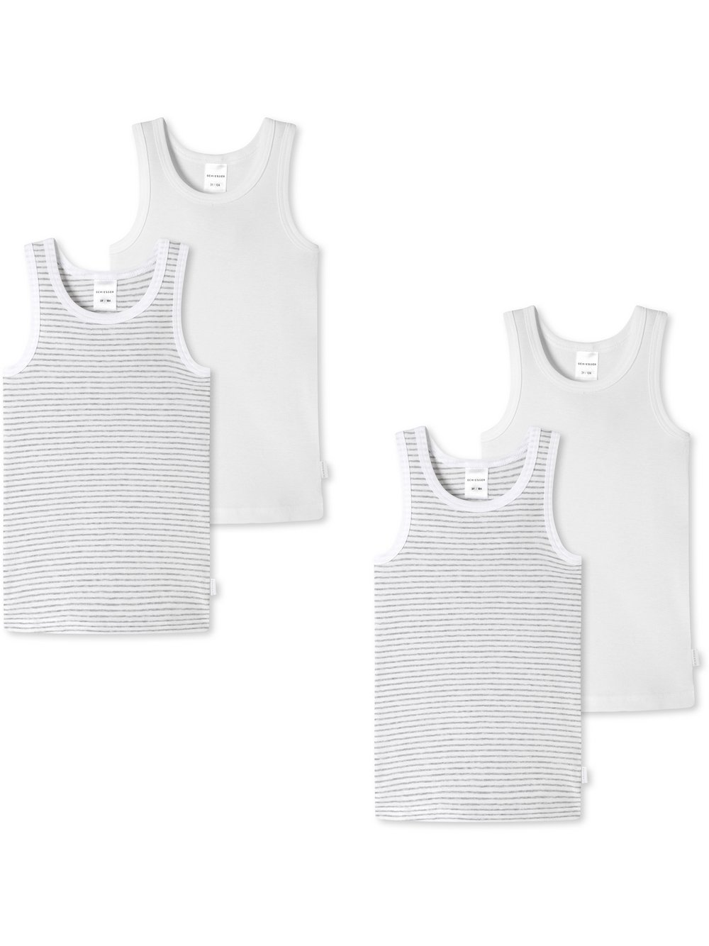 Schiesser Unterhemd Jungen mehrfarbig, 104 Image