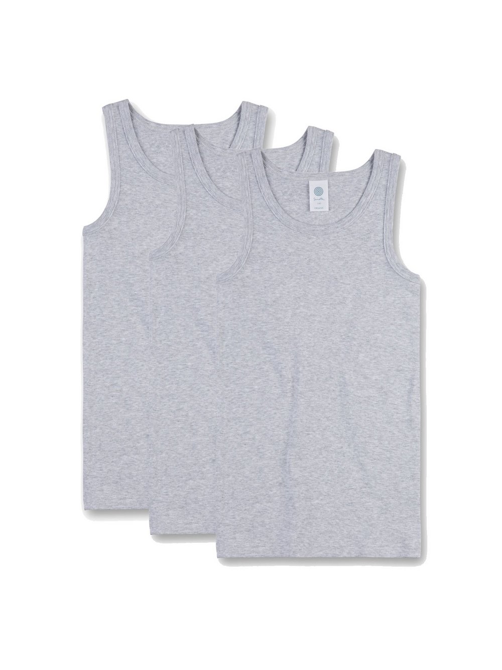Sanetta Unterhemd 3er Pack Jungen grau, 104 Image