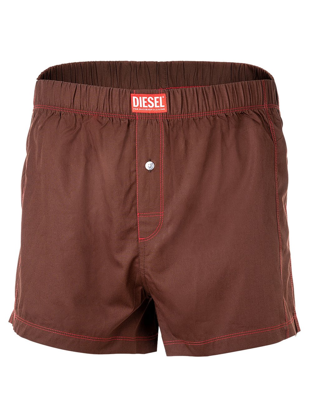 Diesel Web-Boxershorts 1er Pack Herren braun, XL Image