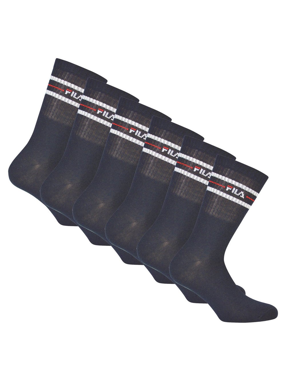 FILA Socken 6er Pack Damen blau, 43-46 Image