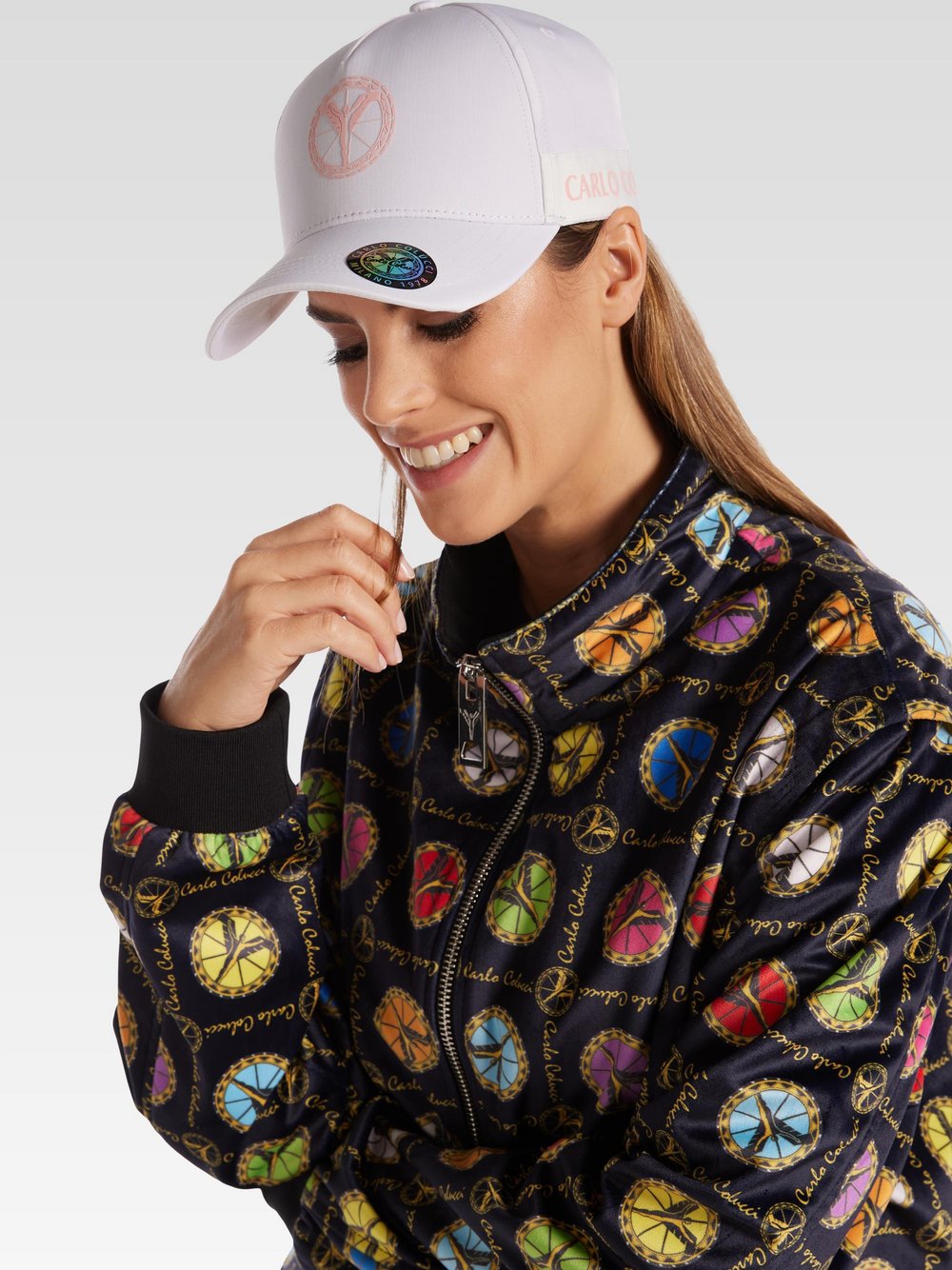 Carlo Colucci Baseball Cap Damen weiß, ONE SIZE Image