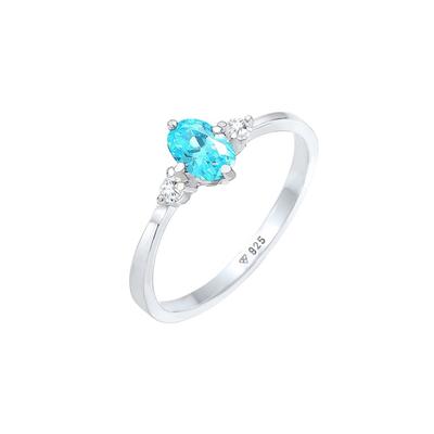 Elli Ring Damen silber, 54