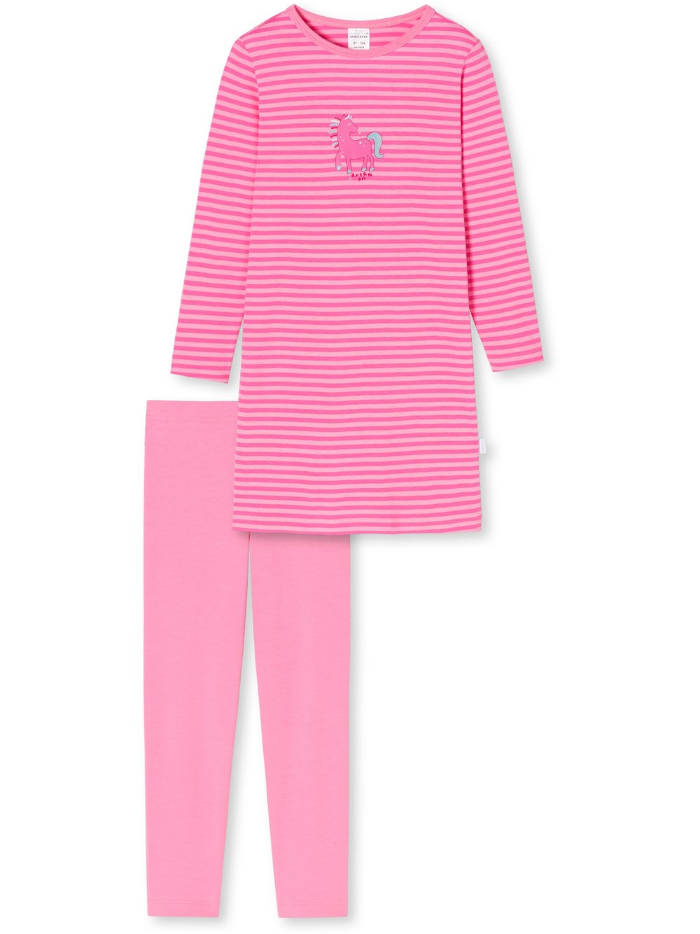Schiesser Pyjama Mädchen rosa, 98 Image