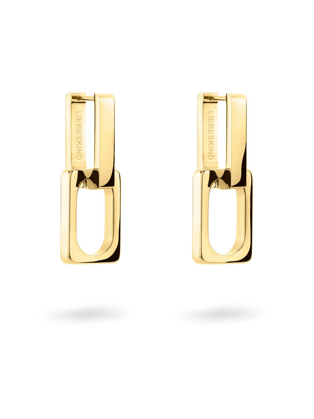 Liebeskind Berlin Ohrringe Big Link Damen gold, ONE SIZE Image