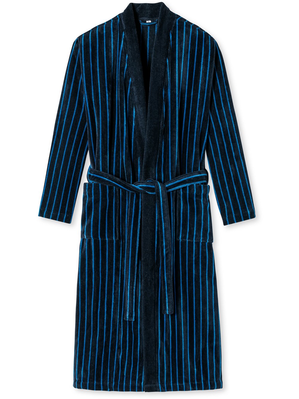 Schiesser Bademantel Herren marine, S Image