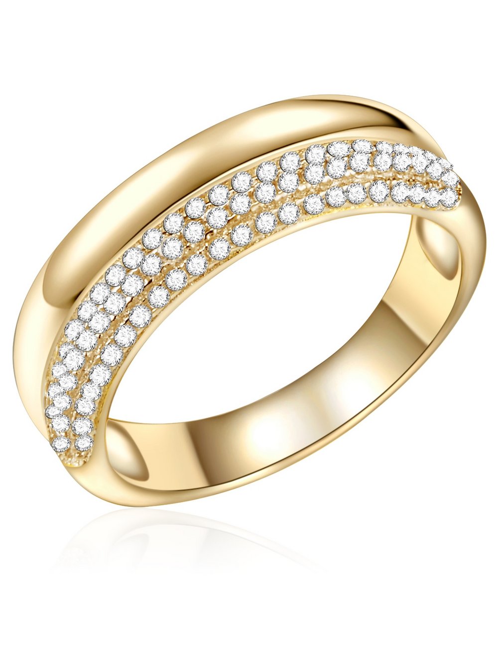 Rafaela Donata Ring Damen gold, 56 Image