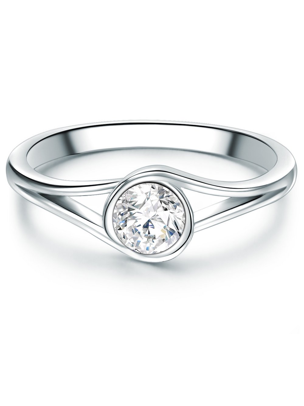 Trilani Ring Damen silber, 54 Image