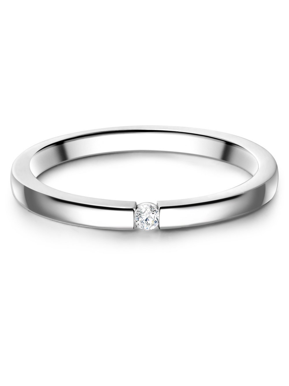 Glanzstücke München Ring Damen silber, 50 Image