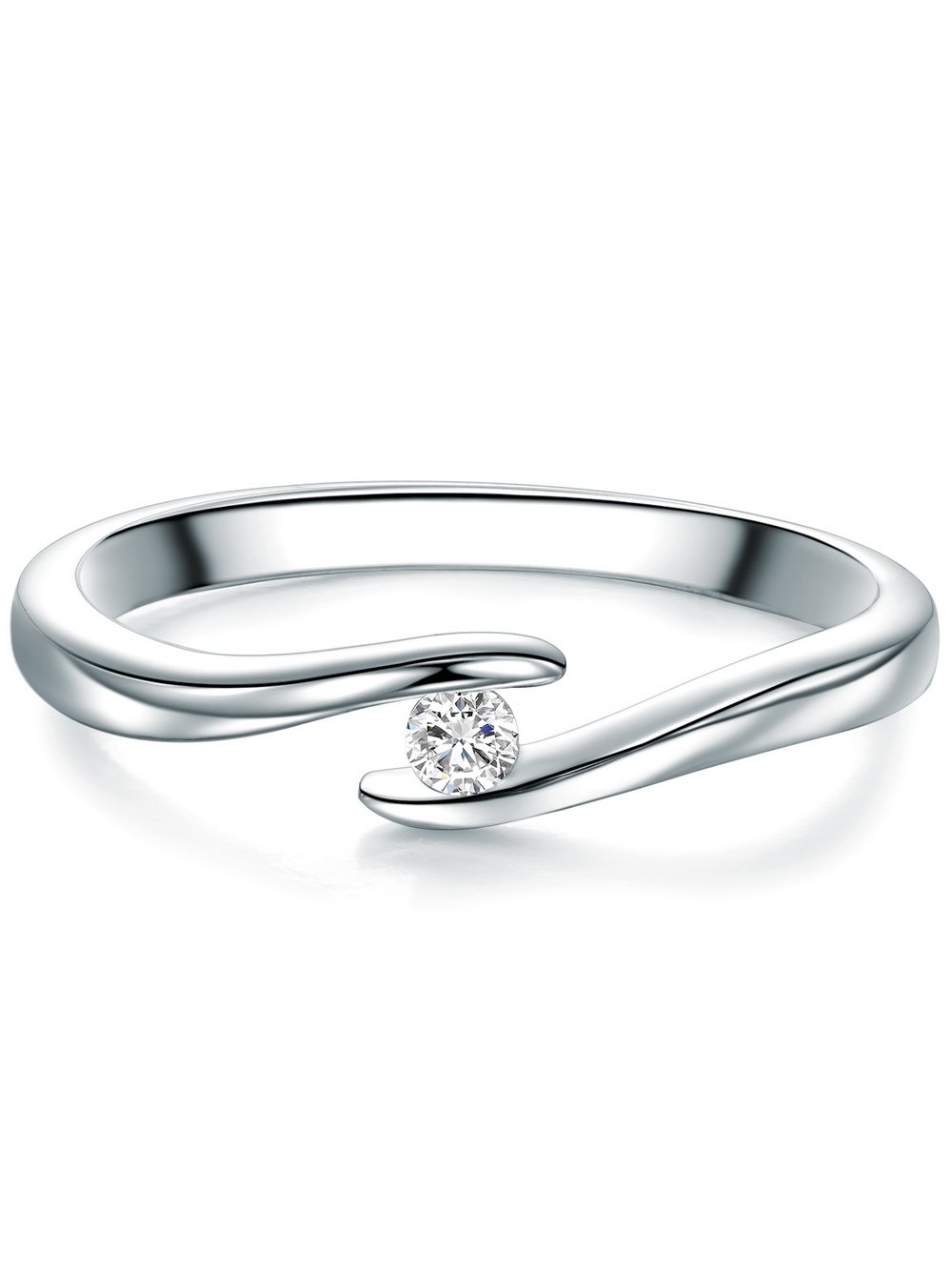Trilani Ring Damen silber, 51 Image