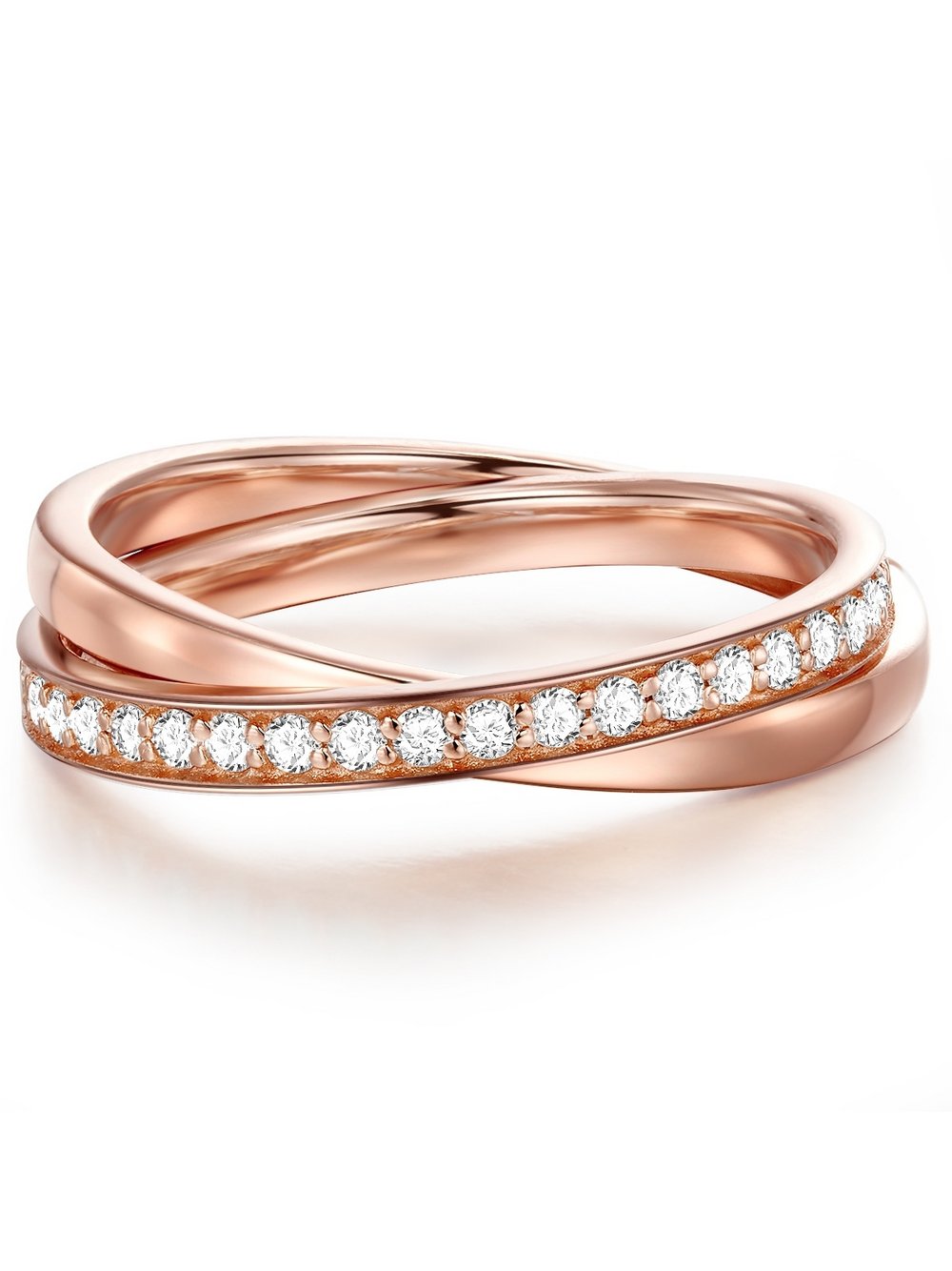 Glanzstücke München Ring Damen roségold, 50 Image