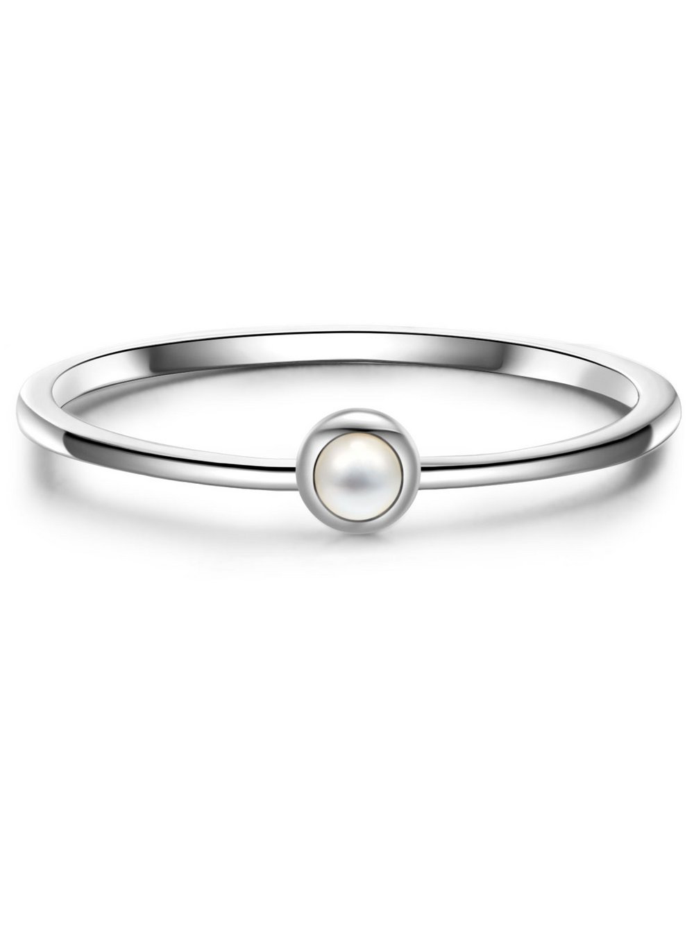 Glanzstücke München Ring Damen silber, 58 Image