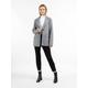 Dreimaster Langer Blazer aus Wollgemisch Damen grau, S