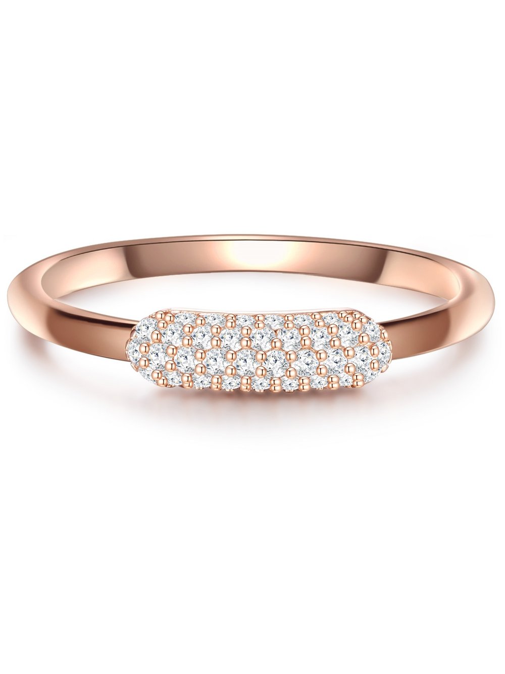 Glanzstücke München Ring Damen roségold, 56 Image