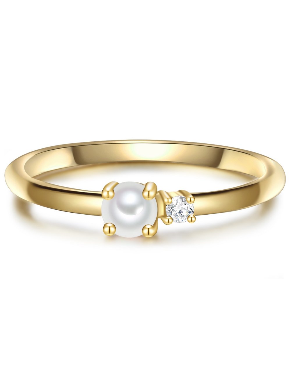 Glanzstücke München Ring Damen gold, 56 Image