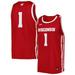 Men's Under Armour Red Wisconsin Badgers Replica Basketball Jersey