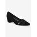 Women's Millie Pump by Easy Street in Black Lamy (Size 10 M)