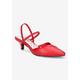 Women's Unna Pump by Easy Street in Red (Size 9 M)