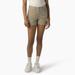 Dickies Women's Carpenter Shorts, 3" - Stone Size 28 (FRR50)