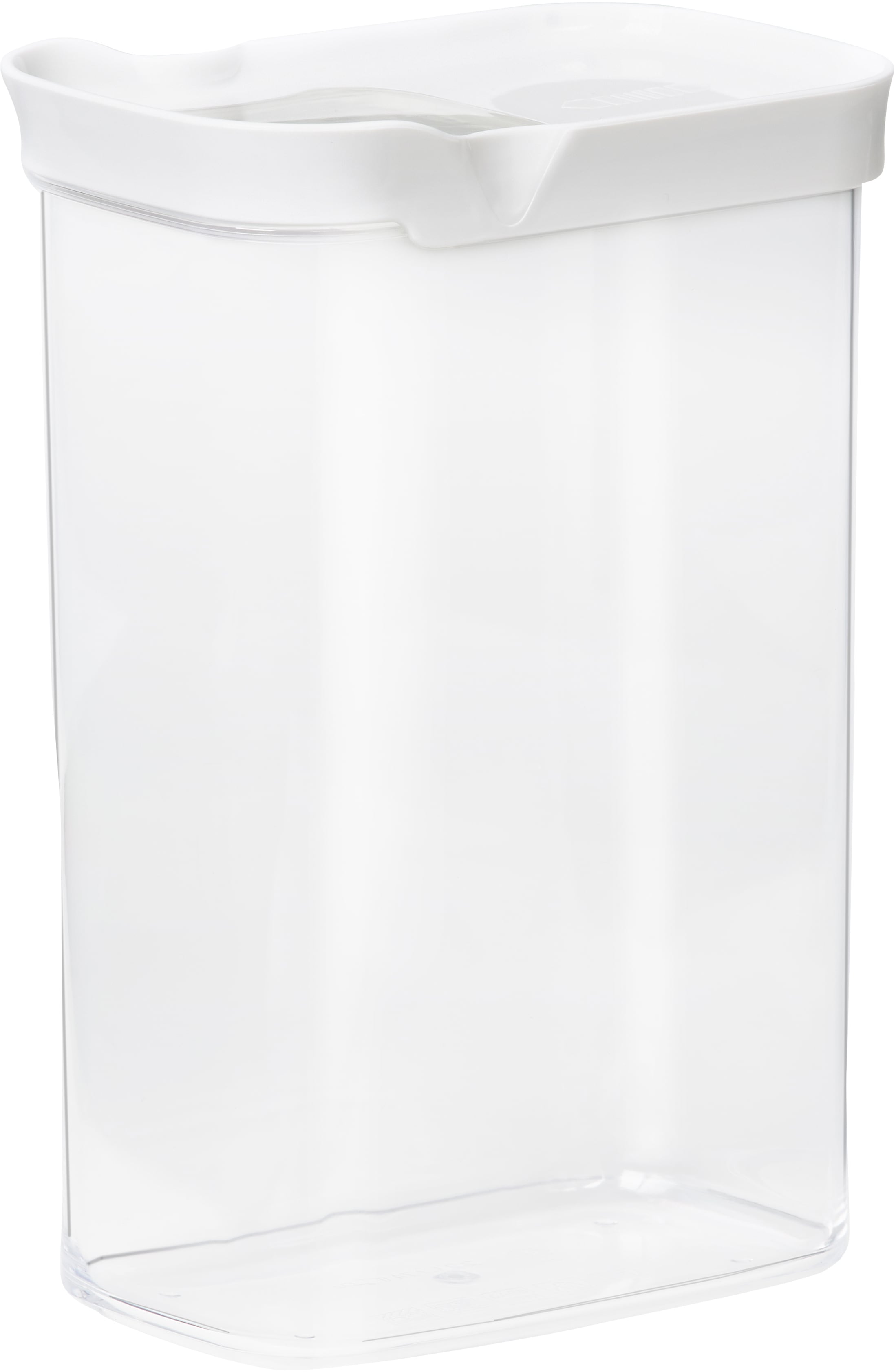 Vorratsdose EMSA "N11424", transparent, B:9,9cm H:23cm, Lebensmittelaufbewahrungsbehälter, Schiebedeckel, zum Portionieren, hygienisch, unbedenklich, 2,2 L Image