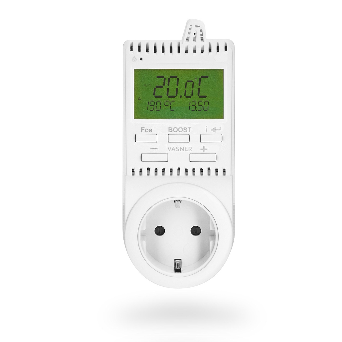 VASNER VUTX3 Universal Steckdosenthermostat für energie- & kostensparende Steuerung von Elektroheizungen Infrarotheizungen Image