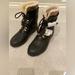 Burberry Shoes | Burberry Shearling And Check Leather Rain Snow Boots New Authentic. Size 41 | Color: Black | Size: 11