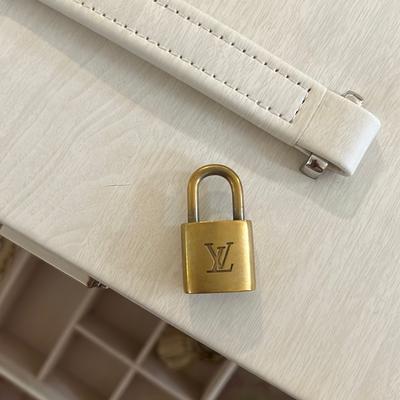 Louis Vuitton Jewelry | Authentic Louis Vuitton Lock Charm Vintage | Color: Gold | Size: Os