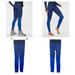 Athleta Pants & Jumpsuits | Athleta High Rise Peacock Blue Flurry Colorblock Base Layer Tight Leggings Xs | Color: Blue | Size: Xs