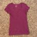 American Eagle Outfitters Tops | American Eagle Outfitters Purple V-Neck T-Shirt | Color: Purple | Size: S