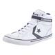 Sneaker CONVERSE "PRO BLAZE STRAP 1V EASY-ON VARSITY" Gr. 39, weiß (weiß, blau) Schuhe Jungen