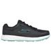 Skechers Women's Relaxed Fit: GO GOLF Prime Shoes | Size 11.0 | Black/Turquoise | Synthetic/Textile