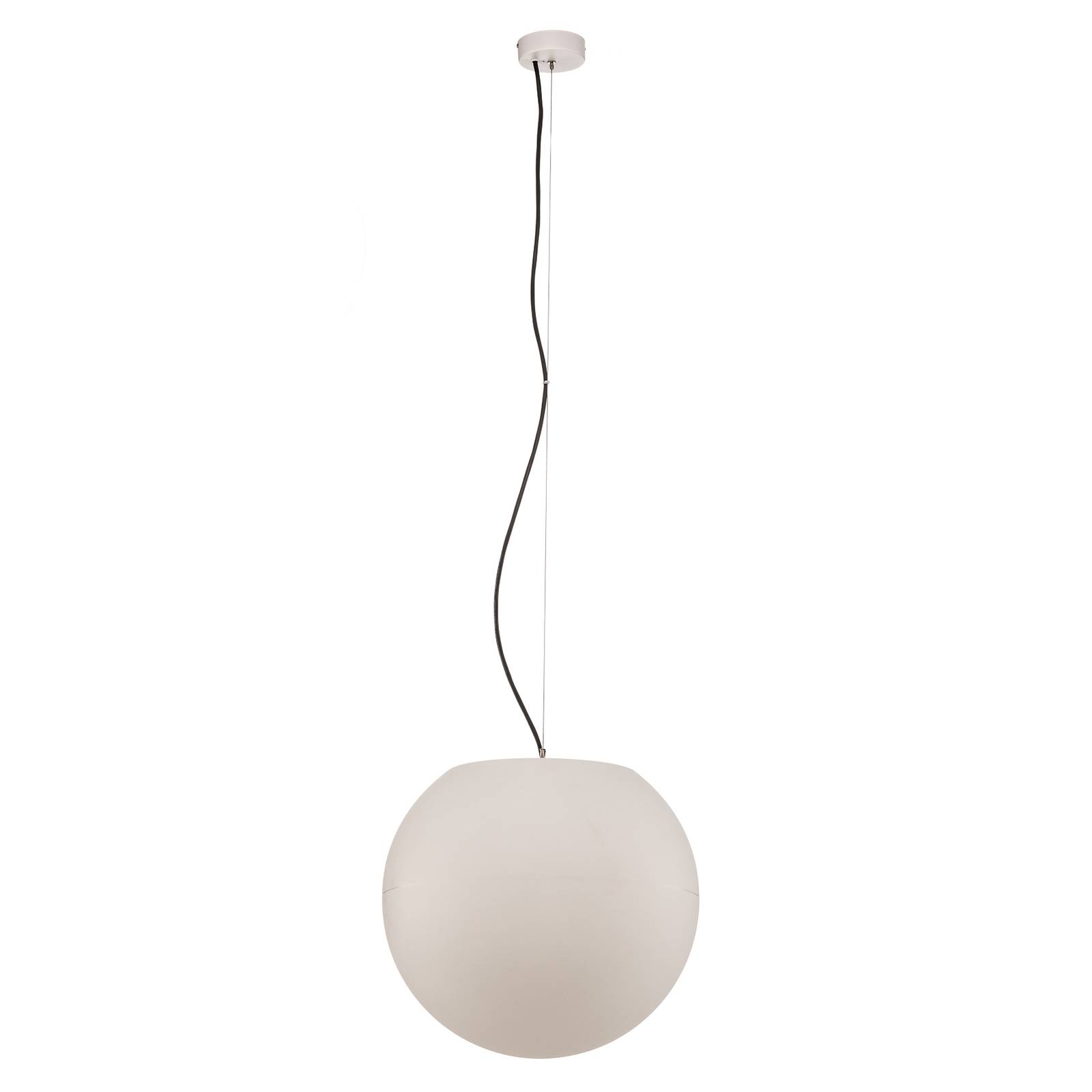 Hängeleuchte Cumulus für den Außenbereich, Ø 45 cm Nowodvorski Lighting, dimmbar, weiß / opal, Kunststoff, Modern